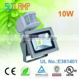 Best Quality 10w Motion Sensor Led Flood Light With IP 65