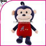 China Factory Wholesale Cheap Monkey Toys Plush Stuffed Pink Monkey Toy