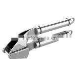High Quality Food Grade Stainless Steel Garlic Press - Mincer - Crusher thumbnail-3