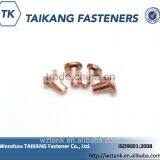 High Quality Made in China Red Copper Flat Head Solid Rivet thumbnail-1