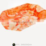 Golden Color Flower Shape Cheap Price Plates, Most Popular Fruit Plate thumbnail-5