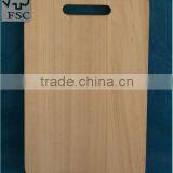 New Designed Environmental Unfinished Wooden Sushi Chopping Board With Handle