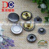 Oeko Tex100 Custom Logo for Clothes Metal Press Snap Button With Any Logo Printing