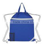 Reflecto-Insulated Drawstring Backpack-Royal Blue thumbnail-1