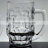 Clear Glass 400ml Funny Shaped Mugs thumbnail-1