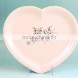 2015 New Products Cheap Ceramic Decal Heated Dinner Plates, Unique Shape Dinner Plate, Cheap Bulk Dinner Plates thumbnail-3