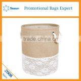 Wholesale Heavy Duty Waterproof Lfabric Laundry Basket Supplier's Choice