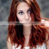 Alloy Charms Fake Septum Nose Ring Non Piercing Hanger Clip On Jewelry thumbnail-3