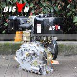 BISON(CHINA) Air Cooled 4 Stroke 499cc 10HP Diesel Engine For Mini Tiller