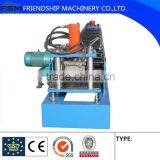 7.5KW Steel Security Door Frame Roll Forming Machine,with Automatic Hydraulic Punchine Holed ,exported to USA