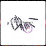 Feilang 16mm Black Long Hollow Glass Tube Beads thumbnail-1