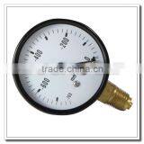 High Quality Black Steel Brass Internal Vaccuum Gauge thumbnail-2