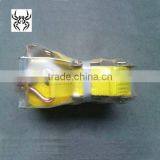For usa market Ratchet Tie Down / 5T yellow lashing straps / ratchet straps
