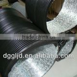 Synthetic rubber telescopic duct