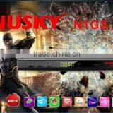 2015 New Arrival New Nusky N1G hd ISDBT and Dvb S2 COMBO Receiver With Sim Card for Brasil