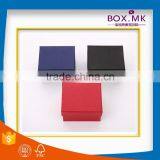 New Style Handmade Promotional Fashion Design Newest Square Paper Flat Watch Box thumbnail-4