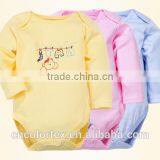 Long Sleeve Baby Bodysuit 3 Colors thumbnail-1