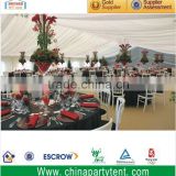 White outdoor big party event tents with pvc
