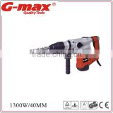 G-max 1300W 40mm SDS-MAX Rotary Hammer Drill GT13627