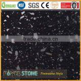 Laminated Building Material Black Quartz Interior Wall Panels