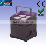 Popular Smartphone APP Control 4*6in1 Rgbwa+uv Battery Powered Wireless Dmx dj Freedom Stage Par Light