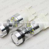 Super Bright With Mirror Reflector 3157 Led Blub, 12V 24V C Ree Auto Led Back-up Reverse/Turning Singal Lights for Cars Trucks thumbnail-2