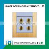 Electrical Four Way Loudspeaker Box Outlet for Home Hotel thumbnail-1
