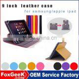 2015 New Fashion 9 Inch Universal Tablet Case With Stand for Reading /movies for Samsung /Apple/Xiaomi Ipad