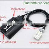 Yatour Bluetooth Cassette AMP3//USB Hands Free Car Radio Adapter/kit for VW/Skoda/AUDI/Seat>AVRCP BT Control/Recharge thumbnail-6
