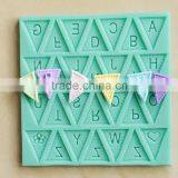 Silicone Letter Mold Candy Making Alphabet Fondant Molds thumbnail-1