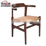 Triumph Antique Hand-made Rope Design Wood Dining Chair thumbnail-1