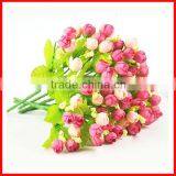 Decorative Artificial Table Flowers/newest Rose Flower Bouquet