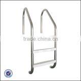 P1840 Extendable Swimming Pool Stainless Steel Ladder With Plastic 2/3/4 Steps for In-ground Pool thumbnail-2