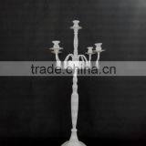 Professional 5arms Silver Gold Crystal Candelabras Centerpiece Candle Holder thumbnail-1