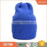 Wholesale Wool Knitted Factory Custom Winter Hats Beanie Hats thumbnail-3