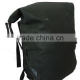 waterproof backpack with roll top closure
