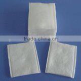 Square cotton pad top manufacture