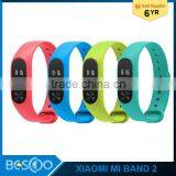 2016 Original Xiaomi Mi Band 2 Miband Wristband Bracelet With Smart Heart Rate Fitness Touchpad OLED Screen Mi Band 2 thumbnail-3