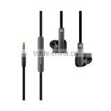 Original Huwaei Honor AM175 Dynamic Balanced Armature Dual Unit Support Hands Free Talking Ring Iron Headphones thumbnail-2