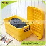 New Arrival PP Eco-Friendly Folding Stocked Keyway Plastic Storage Box thumbnail-2