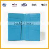 Novel Design Blue PU Leather Waterproof Notebook Cover Diary Cover With Pen thumbnail-2