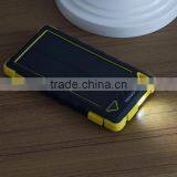 Hot Waterproof 8000mah Portable Solar Power Charger for Samsung Mobile Phone thumbnail-5