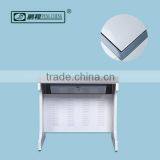 Clear Computer Desk Rolled Steel Hide Away Ergonomic Desk thumbnail-6