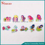 Set Of 10Pcs Cartoon Butterfly Paper With Lamination Custom Fridge Magnet