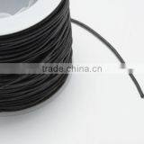 1mm Elastic Cords in Black Stretchable Cord Spooled Beading String for Beads #SD-S7351 thumbnail-2