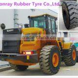 Sany Backhoe Loaders Tyre 23.5-25 23.5r25 Installed Rims 19.50 for Loading Sand Stone thumbnail-1