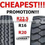 Cheapest Best Price Promotion 295/80R22.5 Y101 HS101 Radial Truck Tyre thumbnail-1