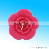 Pink Fuchsia Rose Floating Candles Candle Wedding Sweet thumbnail-1