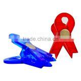 Hot Sale Tie Shaped Plastic Binder Clip thumbnail-3