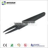 WATERUN Black Conductive Plastic Tweezers, 115mm Length Conductive Plastic Tweezers With Reasonable Price thumbnail-6
